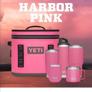 yeti harbor pink mug